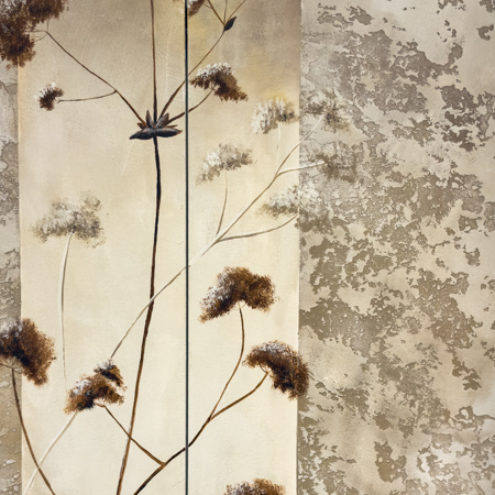 Parete decorata ambiente relax